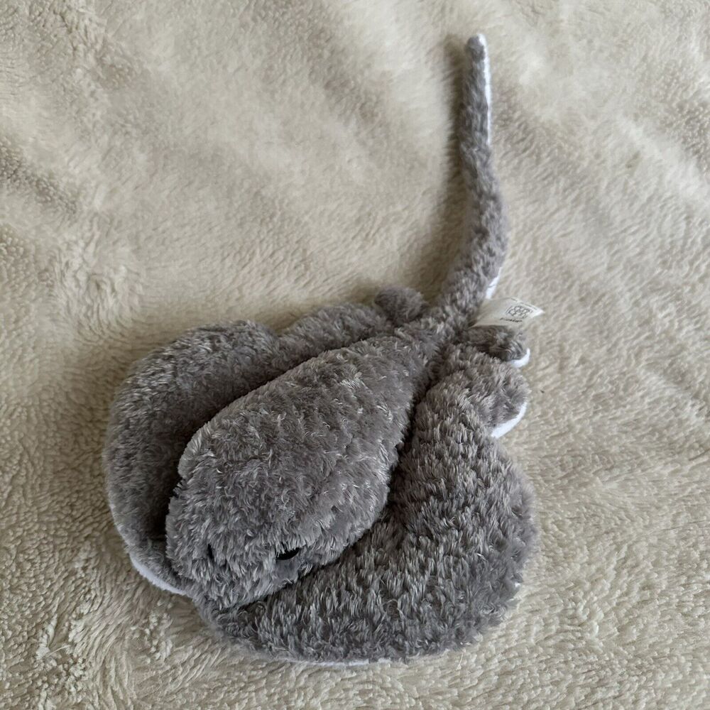 Fiesta Grey Stingray Plush Ocean Aquarium 12” Plush Stuffed Animal